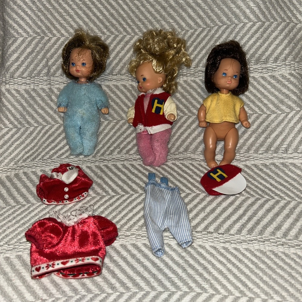 THE‎ HEART FAMILY BABY COUSINS Kenny Other Kids Lot Mattel 1987 E4